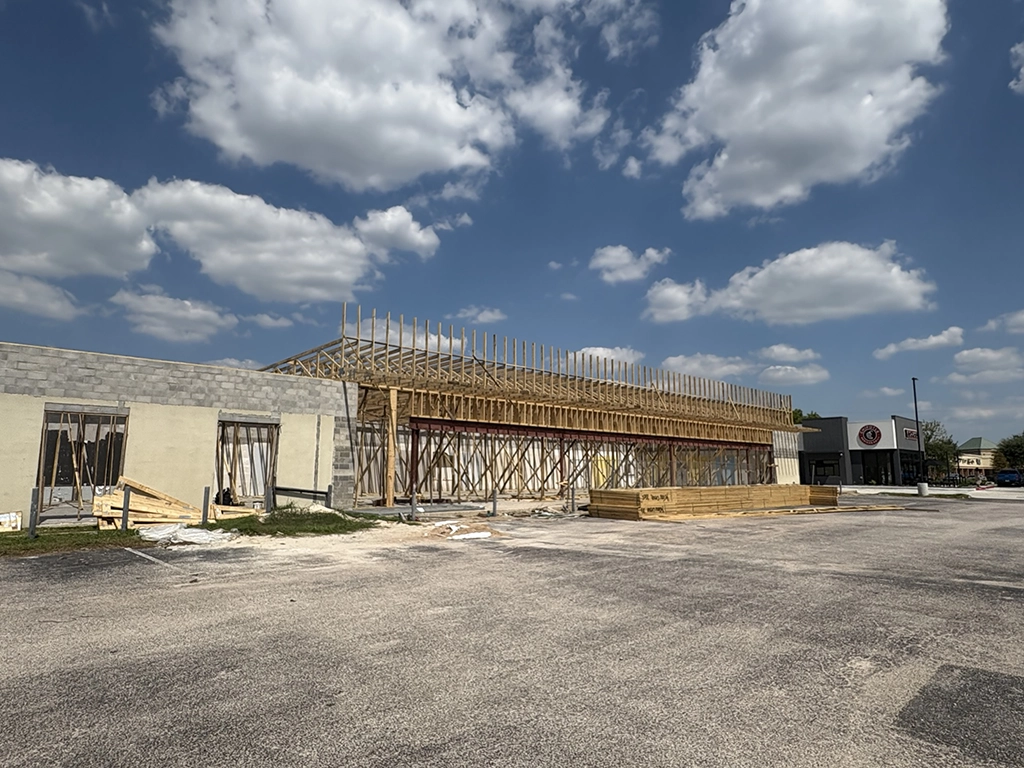 8809 Broadway ground up shell by Yellow Crown Construction