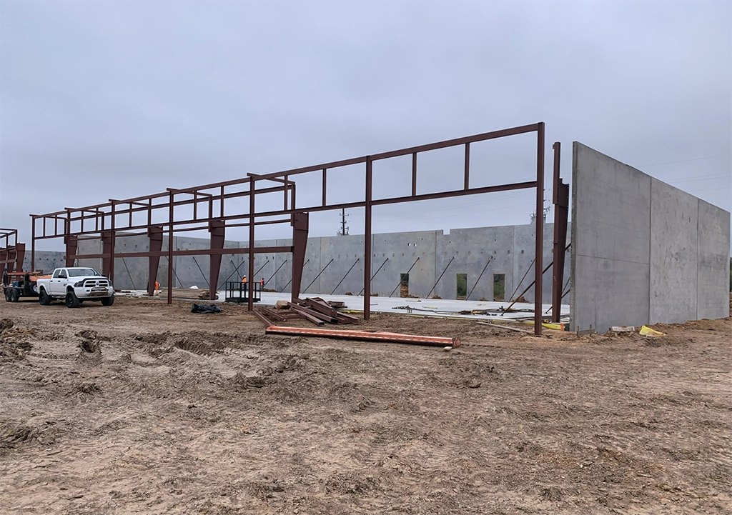 Concrete build out by Yellow Crown Construction